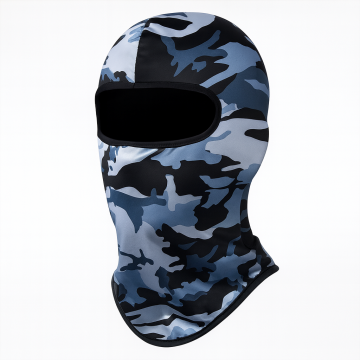 Cagula Camuflaj FIXATO, Unisex, Protectie UV, Material elastic, respirabil, Marime universala, Shadow Grey