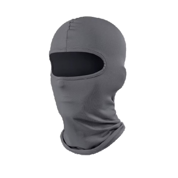 Cagula Moto FIXATO, Unisex, Protectie UV, Material elastic, respirabil, Marime universala, Gri