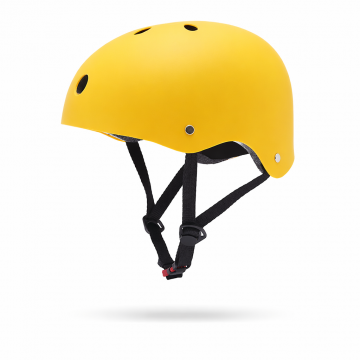 Casca de Protectie pentru Trotineta si Bicicleta, Ventilatie buna, Marime Reglabila, Ultra Usoara, Galben, M 52-58cm M