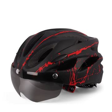 Casca protectie Bicicleta Trotineta Electrica FIXATO, Viziera detasabila, Aerodinamica, Disipare buna a caldurii si Ventilatie eficienta, Dimensiune