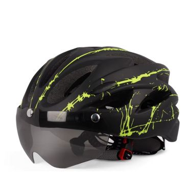 Casca protectie Bicicleta Trotineta Electrica FIXATO, Viziera detasabila, Aerodinamica, Disipare buna a caldurii si Ventilatie eficienta, Dimensiune