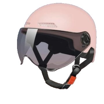 Casca Protectie Bicicleta Trotineta Electrica FIXATO, Viziera Detasabila, Usoara si Aerodinamica, Marime Universala 56-62 cm, Roz