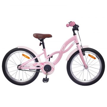 vidaXL Bicicletă pentru Copii 20 Inci pentru 6-11 ani Roz deschis