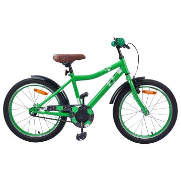 vidaXL Bicicletă pentru Copii 20 Inci pentru 6-11 ani Verde