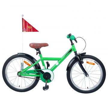 vidaXL Bicicletă pentru Copii 20 Inci pentru 6-11 ani Verde