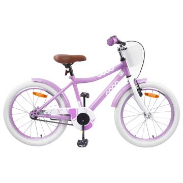 vidaXL Bicicletă pentru Copii 20 Inci pentru 6-11 ani Violet
