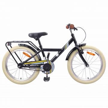 vidaXL Bicicletă pentru Copii 24 Inci pentru 8-12 ani Negru