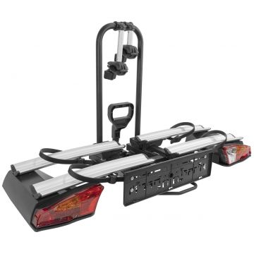 Suport biciclete Menabo Antares pentru 2 biciclete cu prindere pe carligul de remorcare, pliabil Suport biciclete Menabo Antares pentru 2 biciclete cu prindere pe carligul de remorcare, pliabil