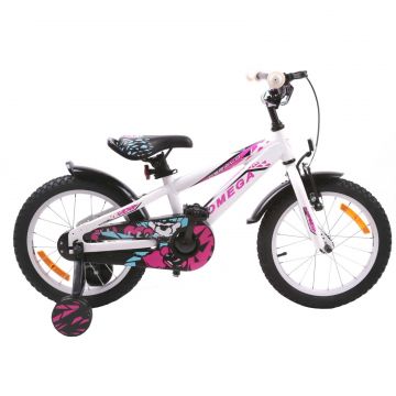 Bicicleta copii Omega Gerald 20   alb
