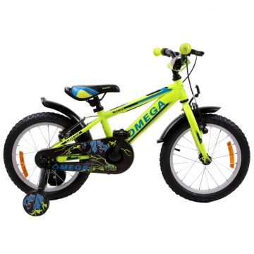 Bicicleta copii Omega Master 20  , galben - RESIGILATA