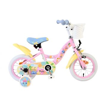 Bicicleta Disney Stitch pentru copii - Fete - 12 inch - Roz