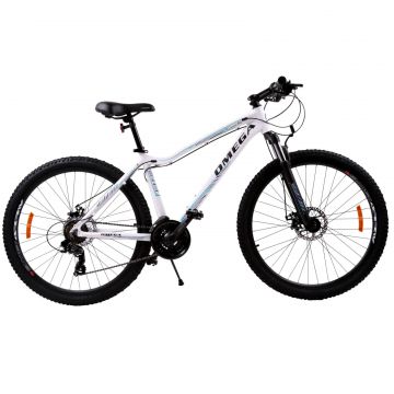 Bicicleta mountainbike dama Omega Camille 27.5  , cadru 44cm, alb - RESIGILATA
