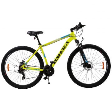 Bicicleta mountainbike Omega Thomas 27.5   , cadru 49 cm, galben