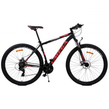 Bicicleta mountainbike Omega Thomas 29   2018 negru rosu