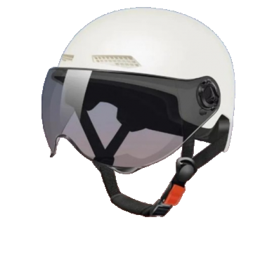 Casca Protectie Bicicleta Trotineta Electrica FIXATO, Viziera Detasabila, Usoara si Aerodinamica, Marime Universala 56-62 cm, Alb