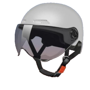 Casca Protectie Bicicleta Trotineta Electrica FIXATO, Viziera Detasabila, Usoara si Aerodinamica, Marime Universala 56-62 cm, Gri