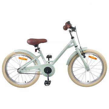vidaXL Bicicletă pentru Copii 18 Inci pentru 5-7 ani Verde deschis