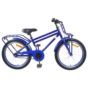 vidaXL Bicicletă pentru Copii 20 Inci pentru 6-11 ani Albastru închis