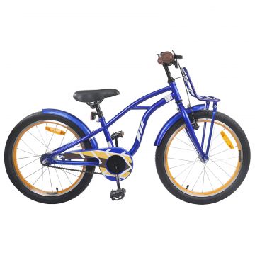 vidaXL Bicicletă pentru Copii 20 Inci pentru 6-11 ani Albastru închis