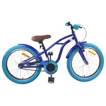 vidaXL Bicicletă pentru Copii 20 Inci pentru 6-11 ani Albastru închis