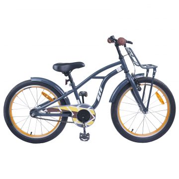 vidaXL Bicicletă pentru Copii 20 Inci pentru 6-11 ani Gri închis
