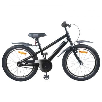 vidaXL Bicicletă pentru Copii 20 Inci pentru 6-11 ani Negru