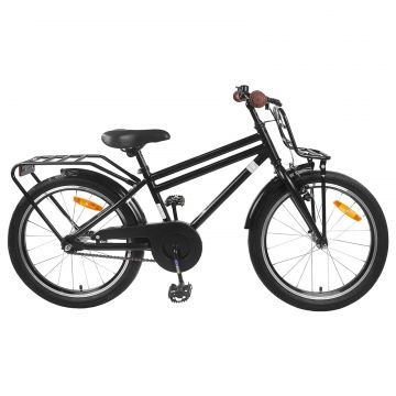 vidaXL Bicicletă pentru Copii 20 Inci pentru 6-11 ani Negru