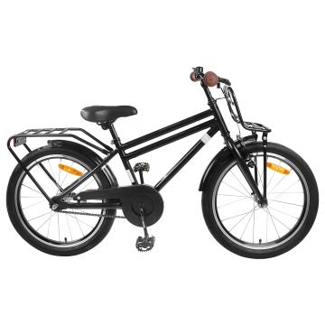 vidaXL Bicicletă pentru Copii 22 Inci pentru 7-12 ani Negru